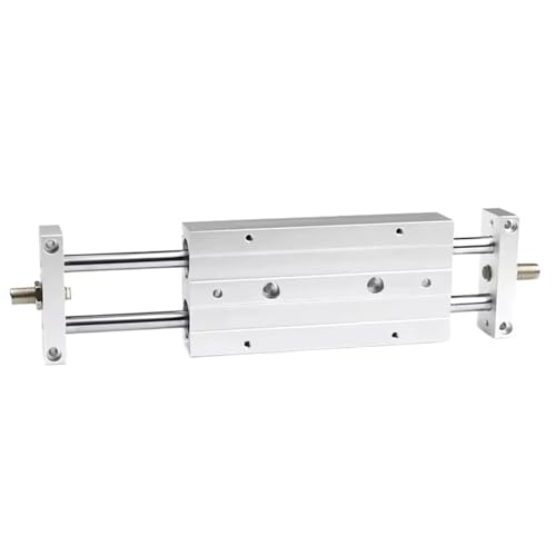 Vérin pneumatique à double tige STMB 16mm course réglable 25mm