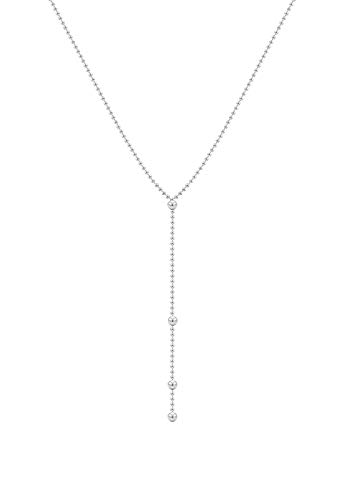 Preisvergleich Produktbild Elli Halskette Y-Kette Kugel Geo Trend Minimal 925 Silber