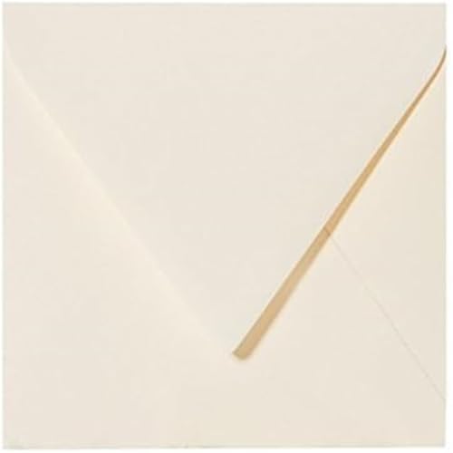 Paper24 25 Quadratische Briefumschläge 155 x 155 mm Kuvert 15x15...