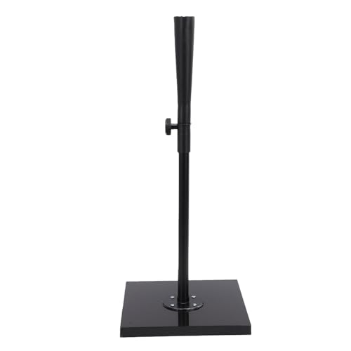 Tee de frappeur de baseball avec dessus en caoutchouc flexible et stable