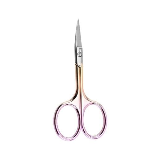 BIUDECO Beard Trimmer Scissors 4pcs Nose Hair Scissors Precision Shears for Men Random