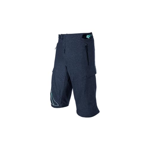 O'NEAL Tobanga Shorts I MTB Hose Herren kurz I MTB DH Downhill FR Freeride I Mountainbike Hose schnelltrocknend I Radlerhose mit viel Bewegungsfreiheit | Blau | Größe 30