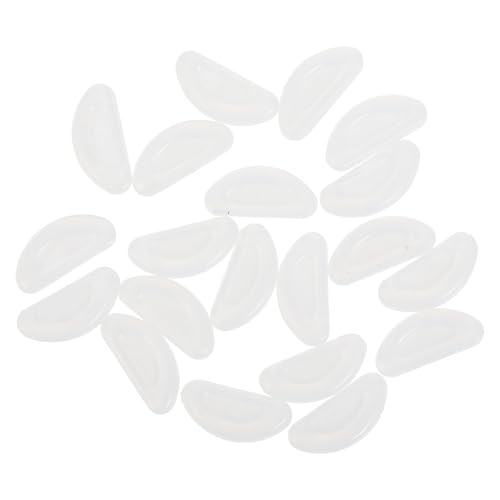 NOLITOY 10 Pares De Gafas De Silicona Almohadillas De La Nariz De La Nariz Anteojos Gafas Almohadillas De La Nariz Pegado En La Nariz Protector Para Gafas Parao De Lente De La