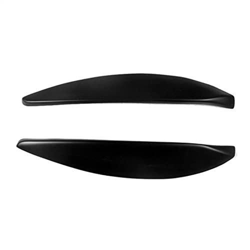 Bloqueador de lluvia para coche Moldura para párpados y cejas de faros delanteros de coche para Opel, para Vauxhall, para Astra H MK5 2004-2009 faro de cejas