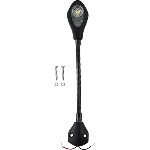 Buyers Products 1492246 Flexible LED Cab Light with 6" Gooseneck Arm, 12v, Easy Mount, White and Blue LEDs, Built in Switch, Interior Light for Semi Trucks Work Trucks Vans by Buyers Products Company - Used condition - Image 4