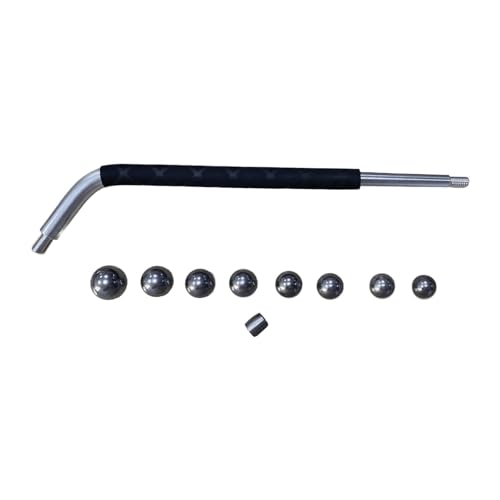 Kit de réparation de saxophone avec outils de débosselage et boules en métal pour l'entretien