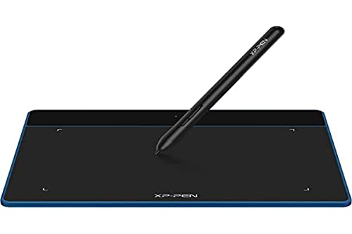 Image of XP-Pen Deco Fun S Blue Graphics Tablet 6.3 x 4 Inch Pen Tablet with 8192 Levels Pressure Sensitivity