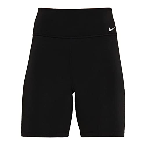 Nike W One MR 7" Short 2.0 Pantaloncini, Black/(White), 2XL Donna