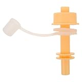 Mikinona Holz-fußbad-ersatzventil Ablassstopfen mit Dichtungsring Auslaufsicheres Fußbad-eimer Ventil Passend für Spa-badewannen Präzise Wasserregulierung für Indoor Fußpflege