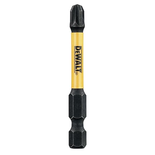 DEWALT Extreme Flextorq Schrauber-Bit DT7392T (Pz3, 50mm Gesamtlänge, hohe Passgenauigkeit, lange Standzeit, für alle Schraubarbeiten), 5 Stück