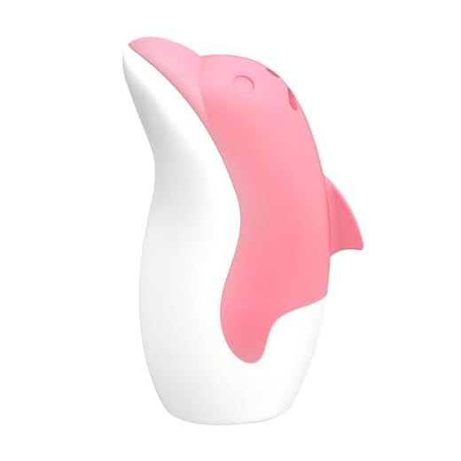 Asltw Desodorizador de geladeira fofo, limpador de geladeira golfinho, aromatizador de odores de freezer, adicione bicarbonato de sódio reutilizável e divertido utensílios de cozinha (rosa)