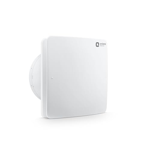 Image of Orient Ventro exhaust 150 mm | White | Glass and wall mountable | Elegant design with high performance | Noiseless Operation | 2 year warranty