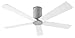 Deckenventilator Rodas Grau inklusive Fernbedienung 132 cm von LEDS-C4 inklusive Montageset
