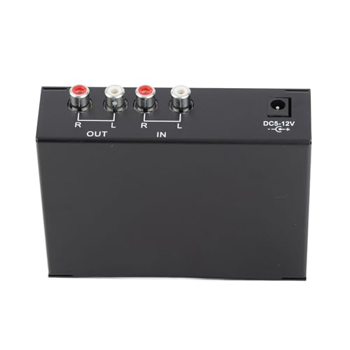 Ecualizador de sonido digital gráfico de 7 bandas Zunate, con amplificación dual canal y amplificador para auriculares, para audio automotriz y control de sonido en teléfonos móviles miniatura 7
