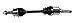 Produktbild GSP NCV10298 CV Achsenwelle für Select 2012-17 Chevrolet Sonic - vorne links (Fahrerseite)