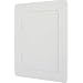 Wallo 5 X 7-Inch Plastic Access Door, Reinforced Hinged Access Panel for Drywall Walls and Ceilings. Perfect for Providing Service Area for Plumbing/Wiring Applications and Electrical Access Panels