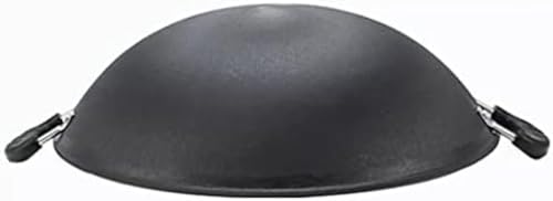 Wok de hierro fundido con fondo redondo 44 cm miniatura 3