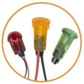 655-2103-103F, LED Panel Mount Indicator Uni-Color Red 70mcd 2-Pin (25 Items)