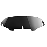 Leitet den Wind ab für ein komfortableres und sichereres Fahren, schützt den Motorradfahrer vor Wind, hochgeschleuderten Steinen usw.