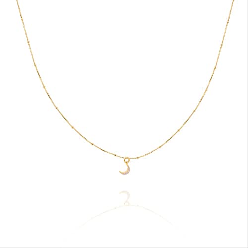 Collier diamant lune le cadeau idéal pour célébrer une femme unique