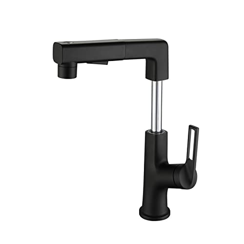 Robinet mélangeur eau chaude froide extractible pour nettoyer facilement votre lavabo