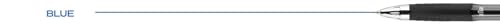 Image of uniball 207 Retractable Gel Pen, Medium Point (0.7mm), Blue Ink, 6 Pens