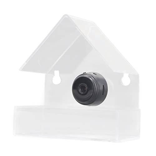Diydeg Smart Bird Feeder Camera, 720 HD Auto Capture , 170° Wide Angle, Night Vision Bird House Camera, Bird Feeder Camera Wireless Outdoor, Ideal Gift