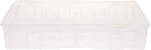 Artbin 7003Ab Sew-Lutions Sewing Supply Storage System With Lift-Out Thread Spool Tray, [1] Plastic Storage Case, Clear #TOP7