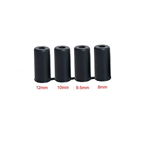 Sreuoil Universal Aluminum Shift Knob Adapter For Non Threaded Shifters Bmw 12X1.25Mm (Black) #TOP4