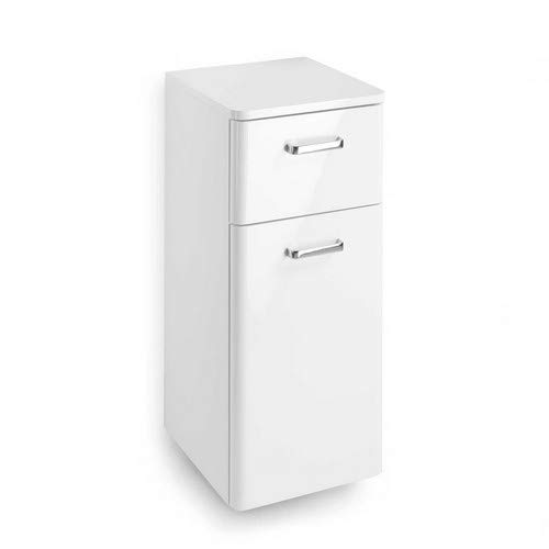 Pelipal Cabinet, Wood Effect, High-Gloss White, 33 x 30 x 72 cm Main Image Small