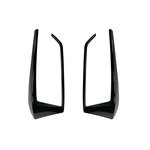 Séparateur pare-chocs arrière pour Golf 7.5 MK7.5 2016-2019 noir brillant