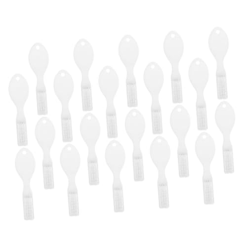 Beatifufu 20Pcs Ergonomic Handheld Prison Toothbrush Soft Handle for Inmates Portable Daily Oral for Easy for Sensitive Teeth