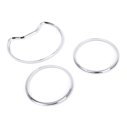 Anillos de diales cromados de alta precisión para el bisel del velocímetro de W202 W208 W210 4