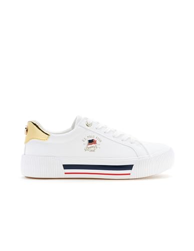 Image of U.S. Polo ASSN. Lizzie 3.0 Off White Chunky Sneaker Shoes