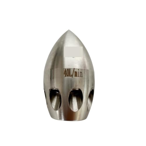 Kit chorro alcantarillado con boquilla cohete de 8 agujeros traseros 3D 6