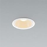 コイズミ LEDダウンライト 60W/40W相当 調光 M型レトロフィット レギュラー 埋込穴φ100 ファインホワイト E17ランプ別売 AD92731