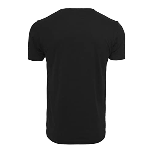 MERCHCODE ACDC Back in Black Tee T-Shirt Homme - Les Beatles, Paul McCartney, John Lennon, RIngo Starr, George Harrison MERCHCODE ACDC Back in Black Tee T-Shirt Homme – Image 7