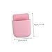 Lurrose 10pcs Wall-mounted Storage Box Set Versatile Removable Organizer for Remote Controls Phones Cables Compact and Lightweight Design White and Pink