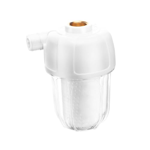 Vaguelly Household Water Heater Filter Washing Machine Water Filter Reduces Sediment Prefilter Anti-Scale Compatible Standard Hoses Easy Installation