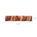 France Luxe Warm Beige Hair Barrette for Thin Hair, Classic Rectangle French Barrette for Women, Lightweight and Comfortable, Strong Hold, Caramel Horn