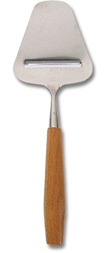 LuPro Classic Allround Cheese Slicer by Bjorklund, Stainless Steel with Beech Wood Handle