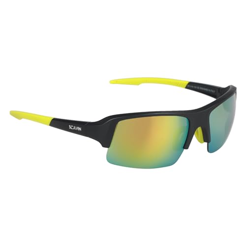 Image of Sporty Sunglasses For Men - Half Rim Polycarbonate Sunglass For Men, Boys (S23931-HF)