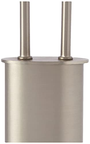 Artiva Usa Avalon 9476Tcm Touch-Switch Table Lamp, Frosted Canoe Glass Shade, Satin Nickel And Chrome Finish 18.5-Inch X 16.5-Inch #TOP2