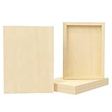 El paquete incluye: tableros de madera de 8 x 12 pulgadas, los mismos tamaños para satisfacer tus necesidades creativas