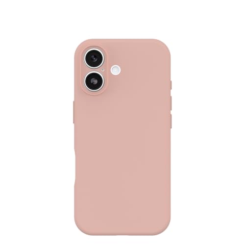 Image of OtterBox iPhone 17 Figura Series Case - Rose Smoke Pink - Aesthetic, Silicone Phone Cases, Protective Minimalist Design, MagSafe iPhone Case with Camera Protection