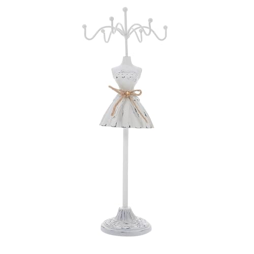 jojofuny Vintage Jewelry Stand Creative Desktop Jewelry Rack for Necklace Earring and Ring Display - Perfect Organizer for Home and Shop