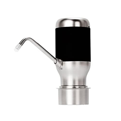 Pompa for bottiglia d'acqua portatile, erogatore d'acqua 3-5 galloni, pompa for acqua in bottiglia for acqua fredda portatile, pompa for acqua potabile automatica ricaricabile USB, uscita acqua fissa/