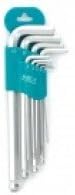 9-in-1 Precision Metal Allen Key Tool Set (Extension Length)