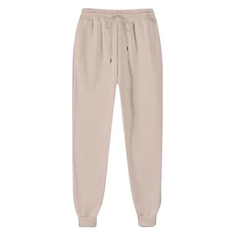 Ewleguzka Women's Elegant Linen Joggers Cover