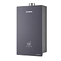 CAMPLUX Climatech 7 Tankless Water Heater Gas, Up to 5 GPM, 102,000 BTU On Demand Tankless Instant Hot Water Heater Natural Gas Indoor, 2.95 inch Flue Pipe Dia, Tempered Glass Panel, Gray